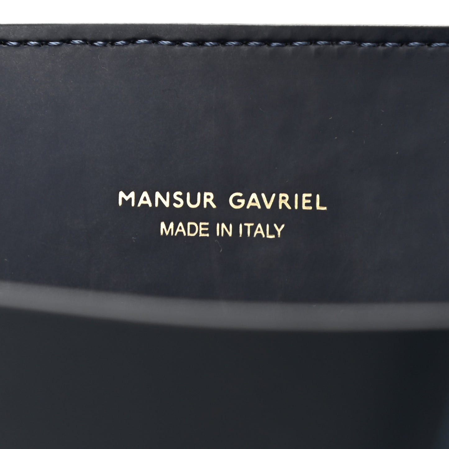 Calfskin Mini Sun Bag Blu