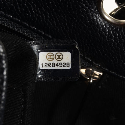 Chanel Caviar Quilted Petit Shopping Tote PST Black 8 of 9