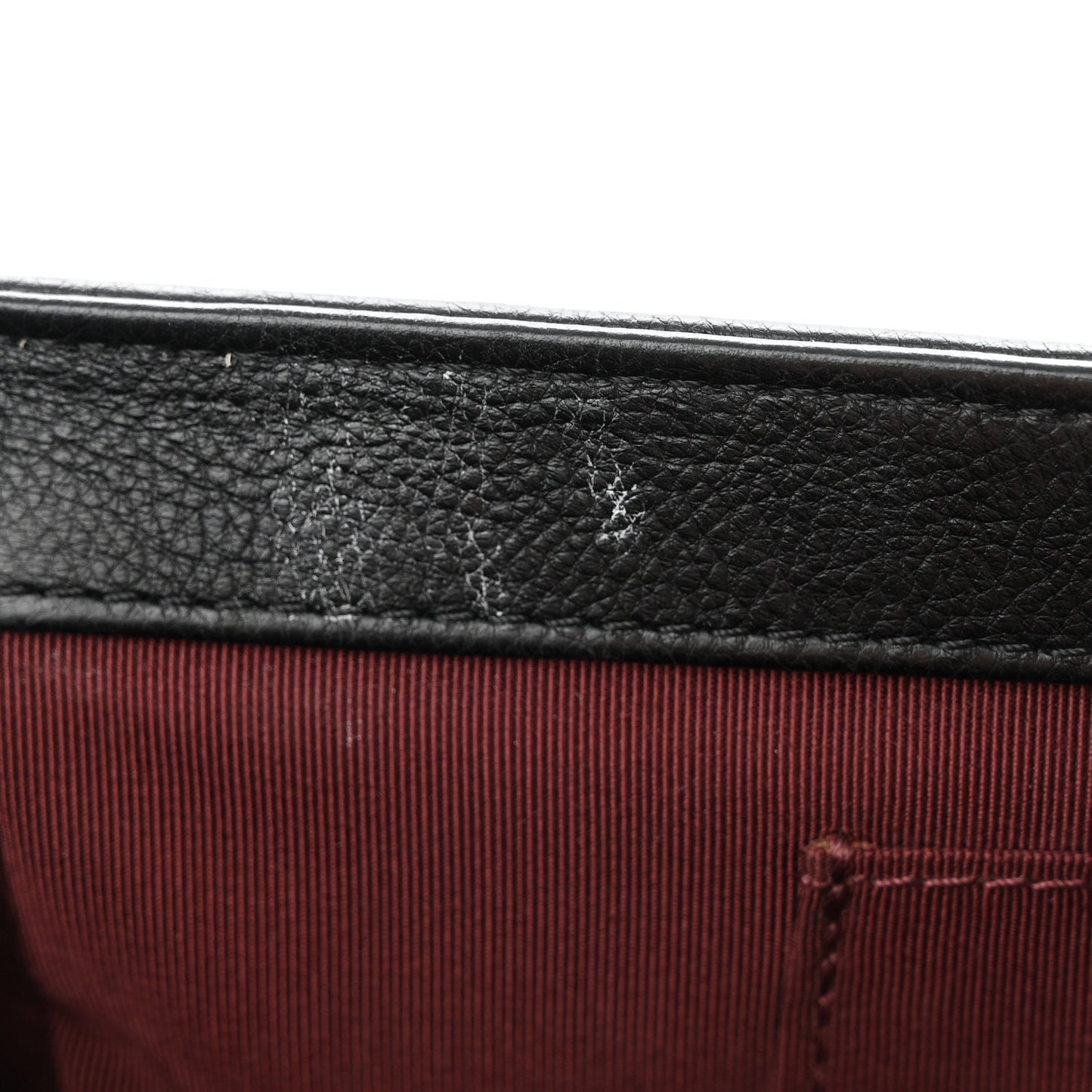 Calfskin Quilted Double Stitch New Medium Boy Flap Black