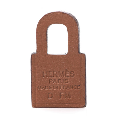 Hermes Palladium Swift O'Kelly Earrings Gold 5 of 6