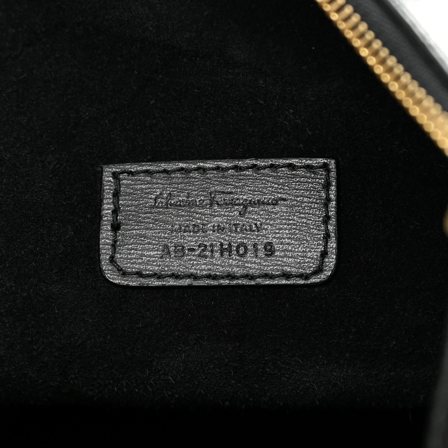 Salvatore Ferragamo Calfskin Medium Gancini Tote Black 7 of 12