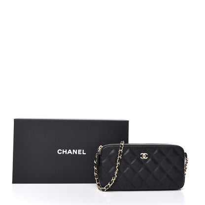 Chanel Caviar Quilted Small Clutch With Chain Black 10 of 10
