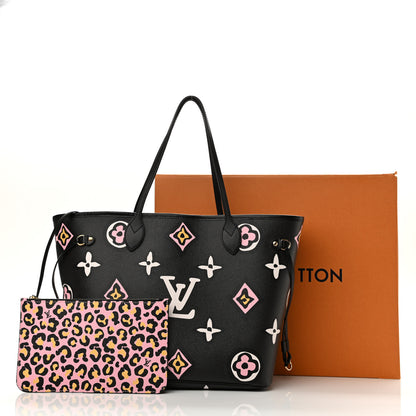 Louis Vuitton Monogram Giant Wild At Heart Neverfull MM Black 11 of 11