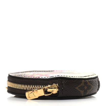 Louis Vuitton Monogram 2021 Christmas Animation Japanese Garden Bag Charm Wisteria Pink 4 of 7