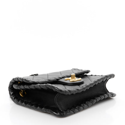 Chanel Calfskin Braided Mini My Own Frame Flap Black 4 of 13