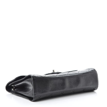 Chanel Crumpled Grained Calfskin Medium CC Crave Flap Black 4 of 13