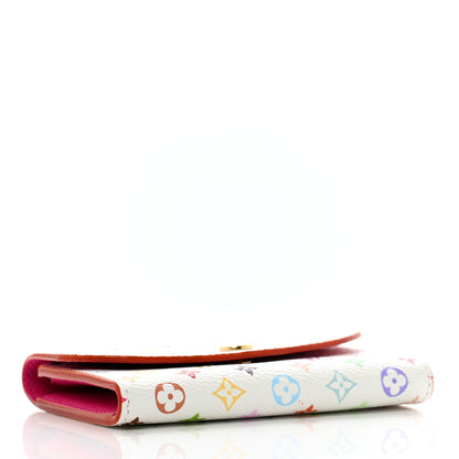 Louis Vuitton LV X TM Monogram Multicolor Rosalie Coin Purse White Kawaii Pink 4 of 7