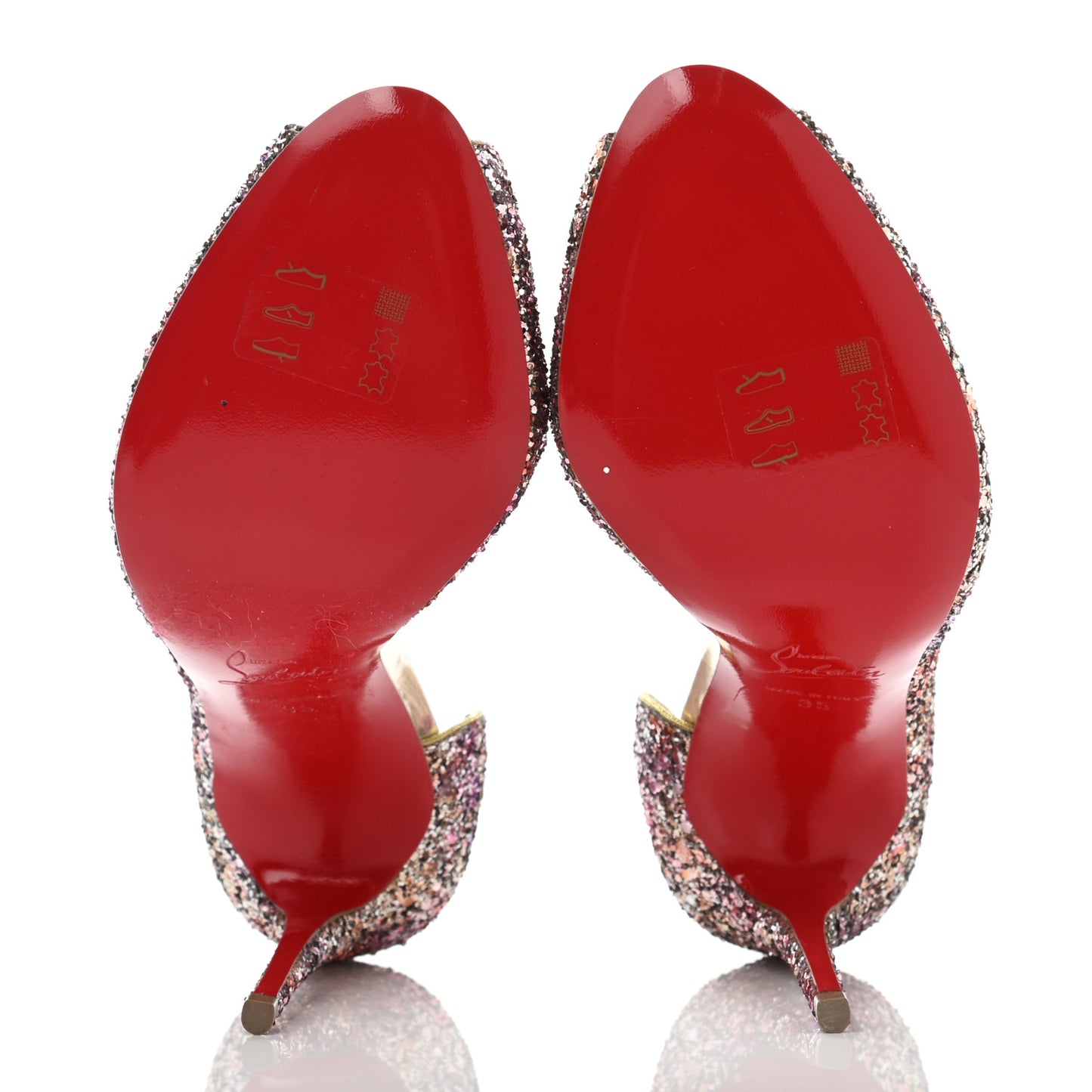 Glitter Demi You 100 Pumps 35 Rosette Gold