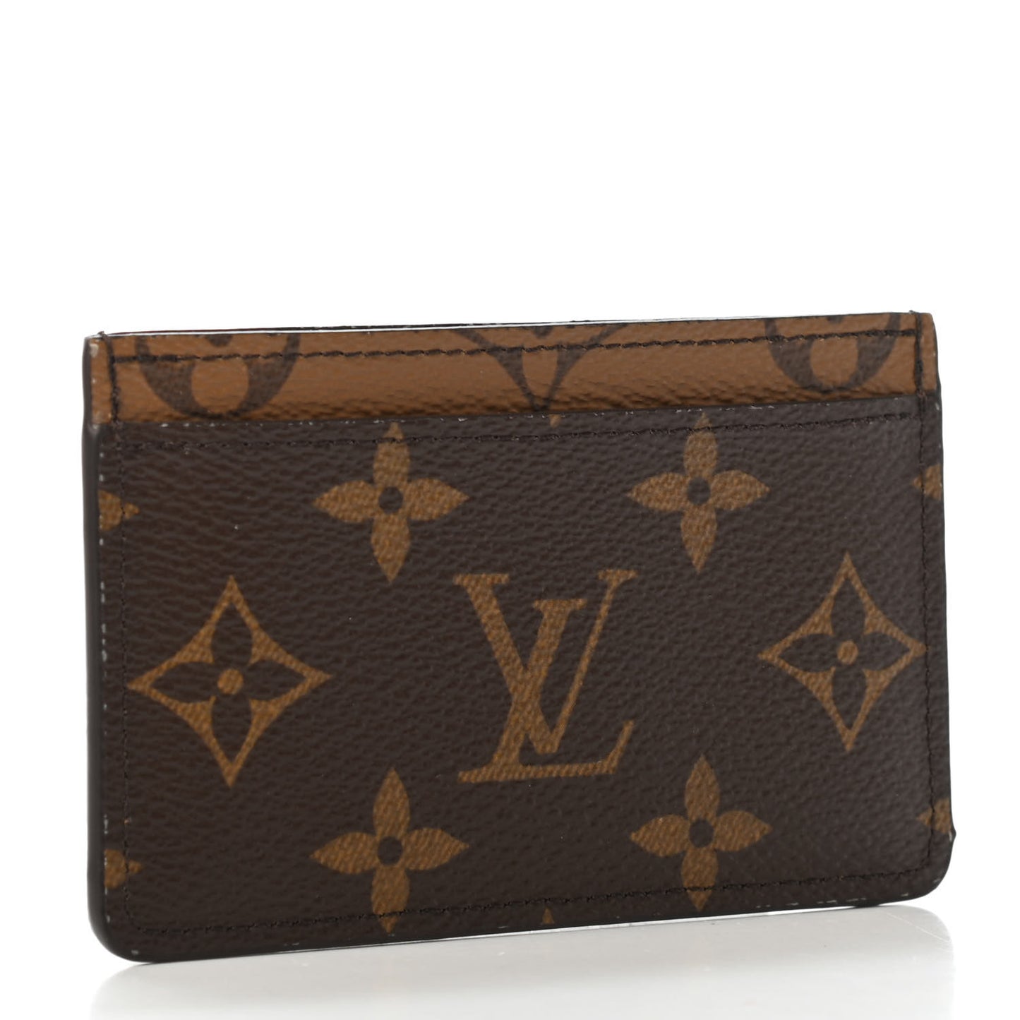 Reverse Monogram Card Holder