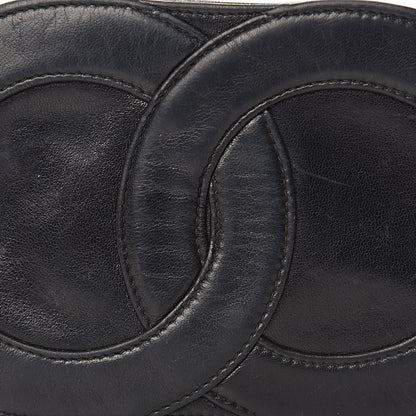 Chanel Lambskin Quilted CC Tassel Crossbody Black 17 of 18
