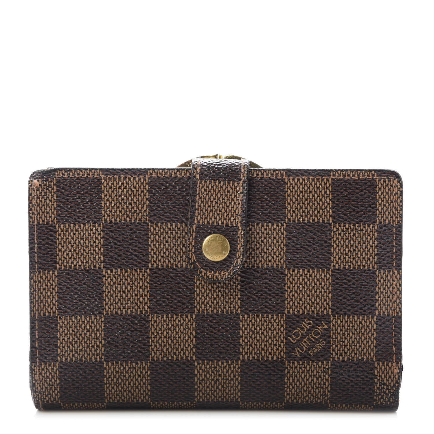 Louis Vuitton Damier Ebene French Purse Wallet 1 of 11