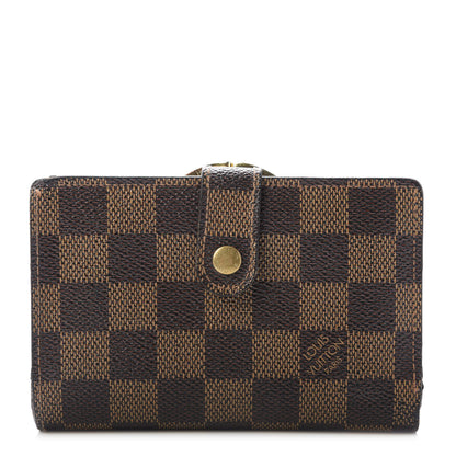 Louis Vuitton Damier Ebene French Purse Wallet 1 of 11