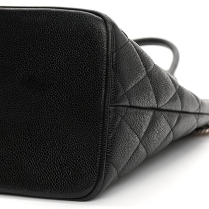 Chanel Caviar Quilted Medallion Tote Black 18 of 19
