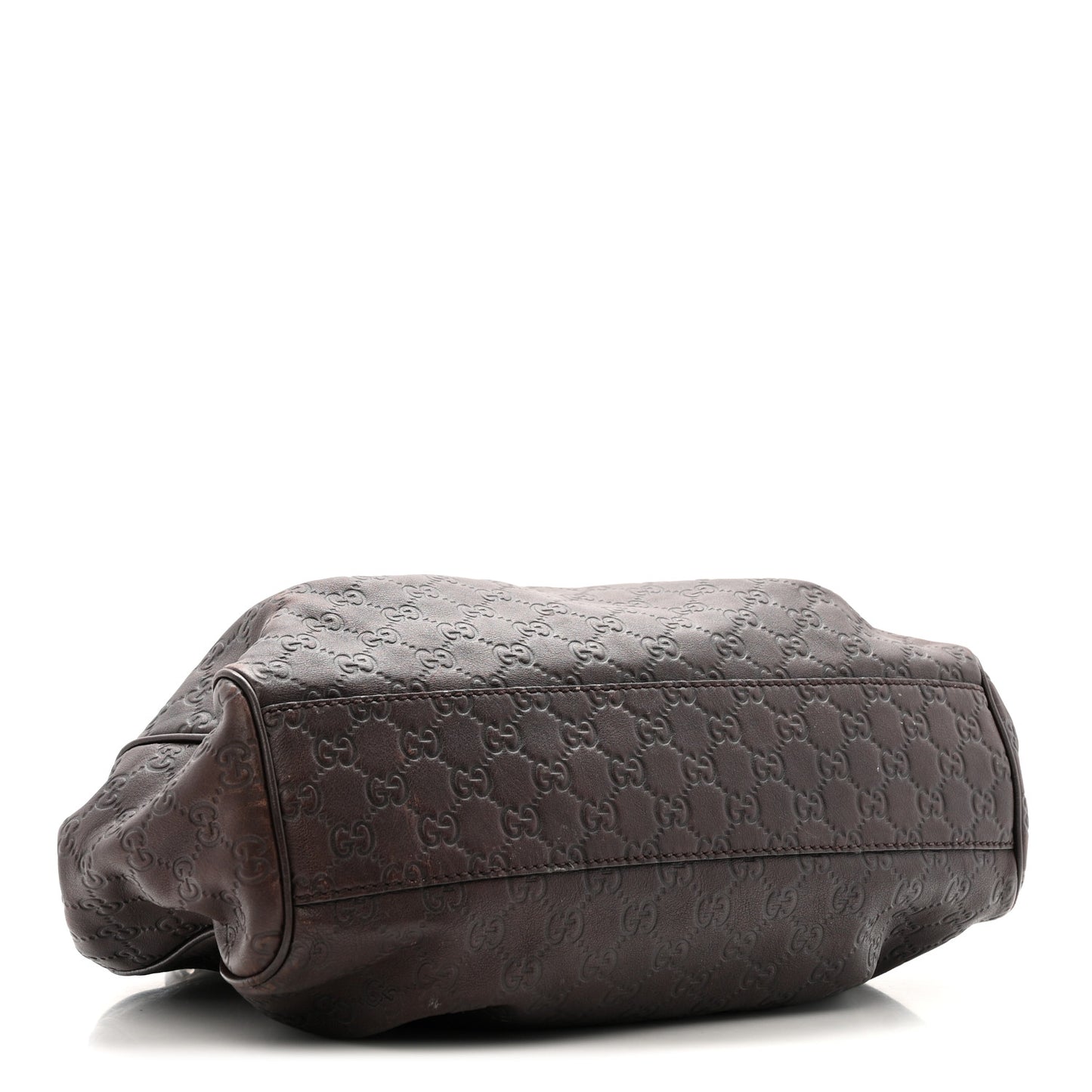 Guccissima Medium Sukey Tote Chocolate