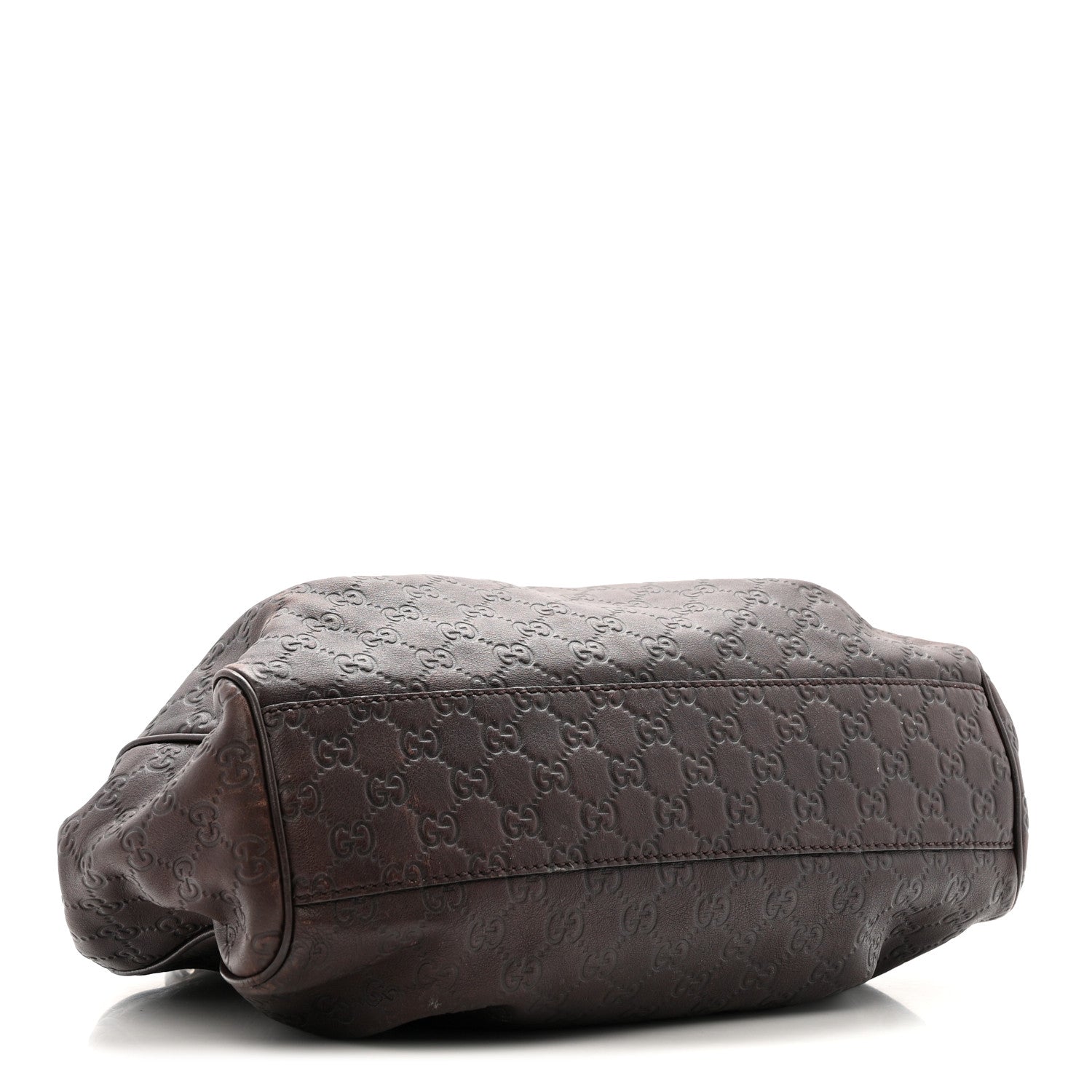 Gucci Guccissima Medium Sukey Tote Chocolate 4 of 17