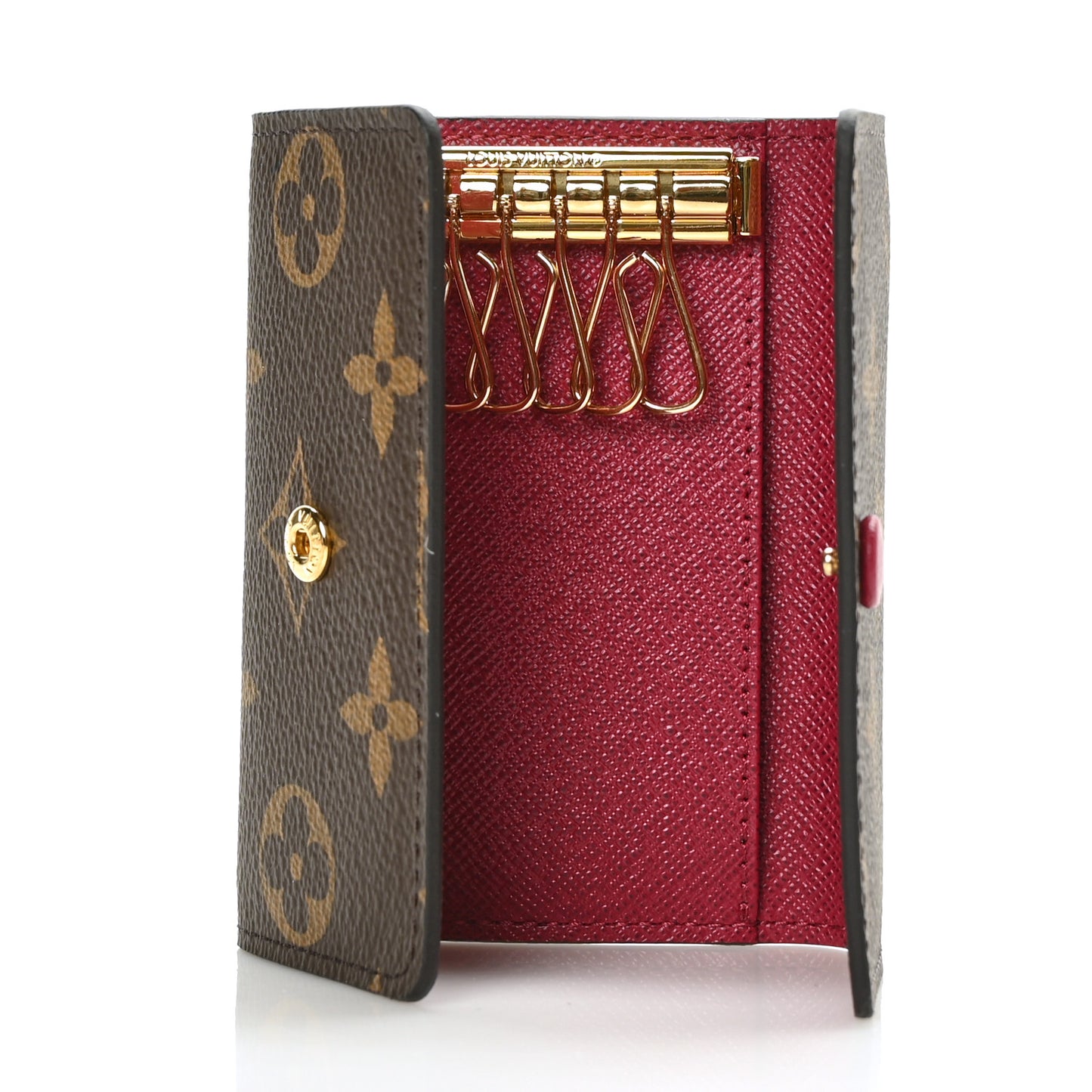 Monogram 6 Key Multicles Holder Fuchsia