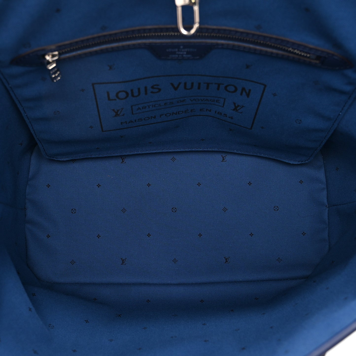Monogram Escale Neverfull MM Blue