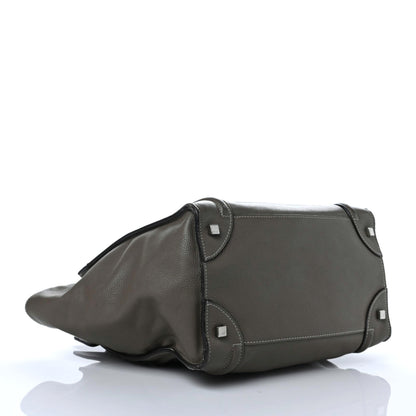 Celine Pebbled Calfskin Mini Luggage Souris 3 of 12