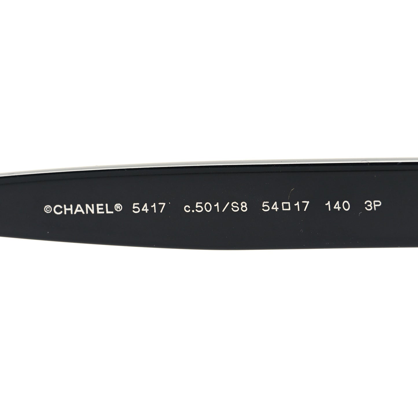 Acetate Polarized Square Sunglasses 5417 Black