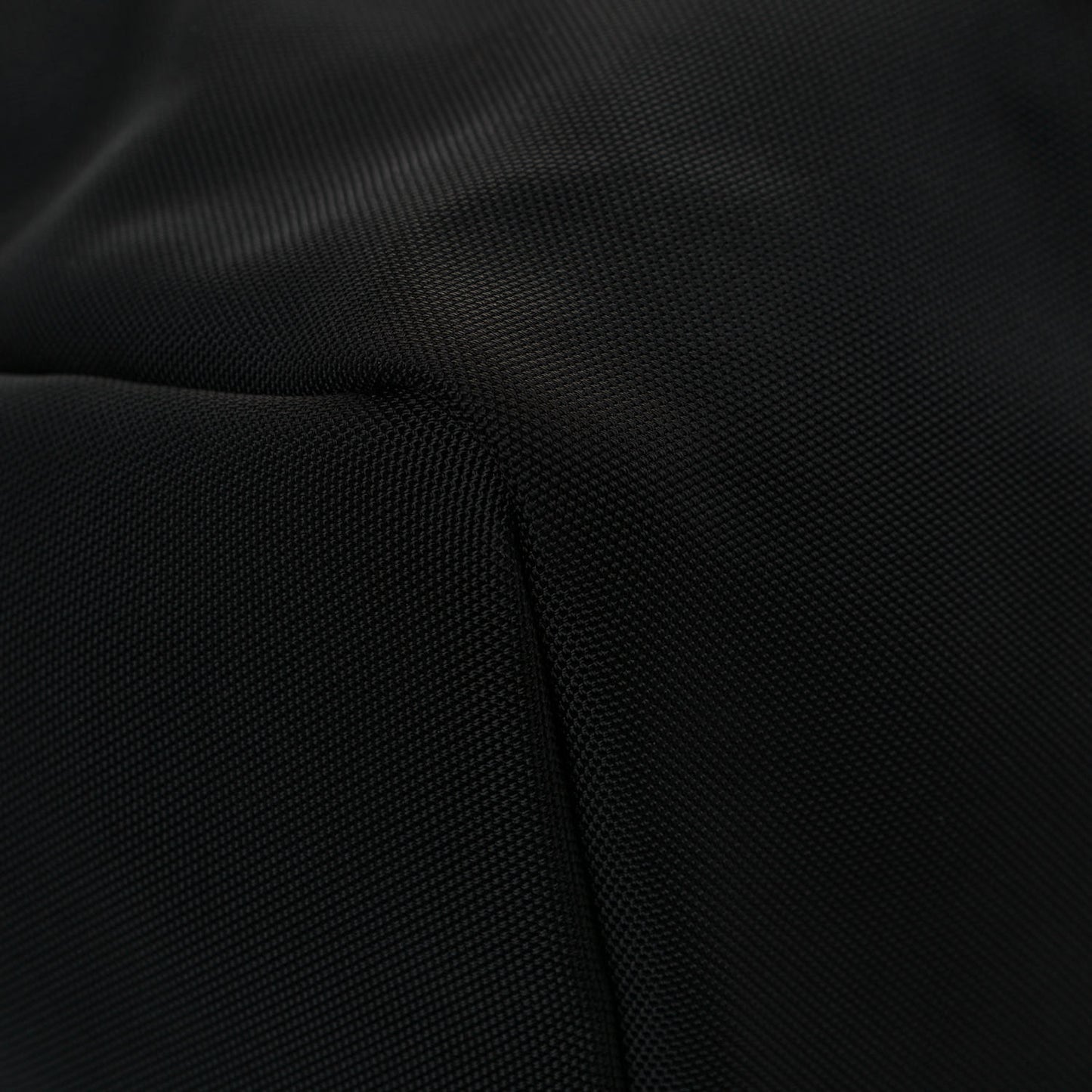 Techno Canvas Web Single Buckle Tote Black