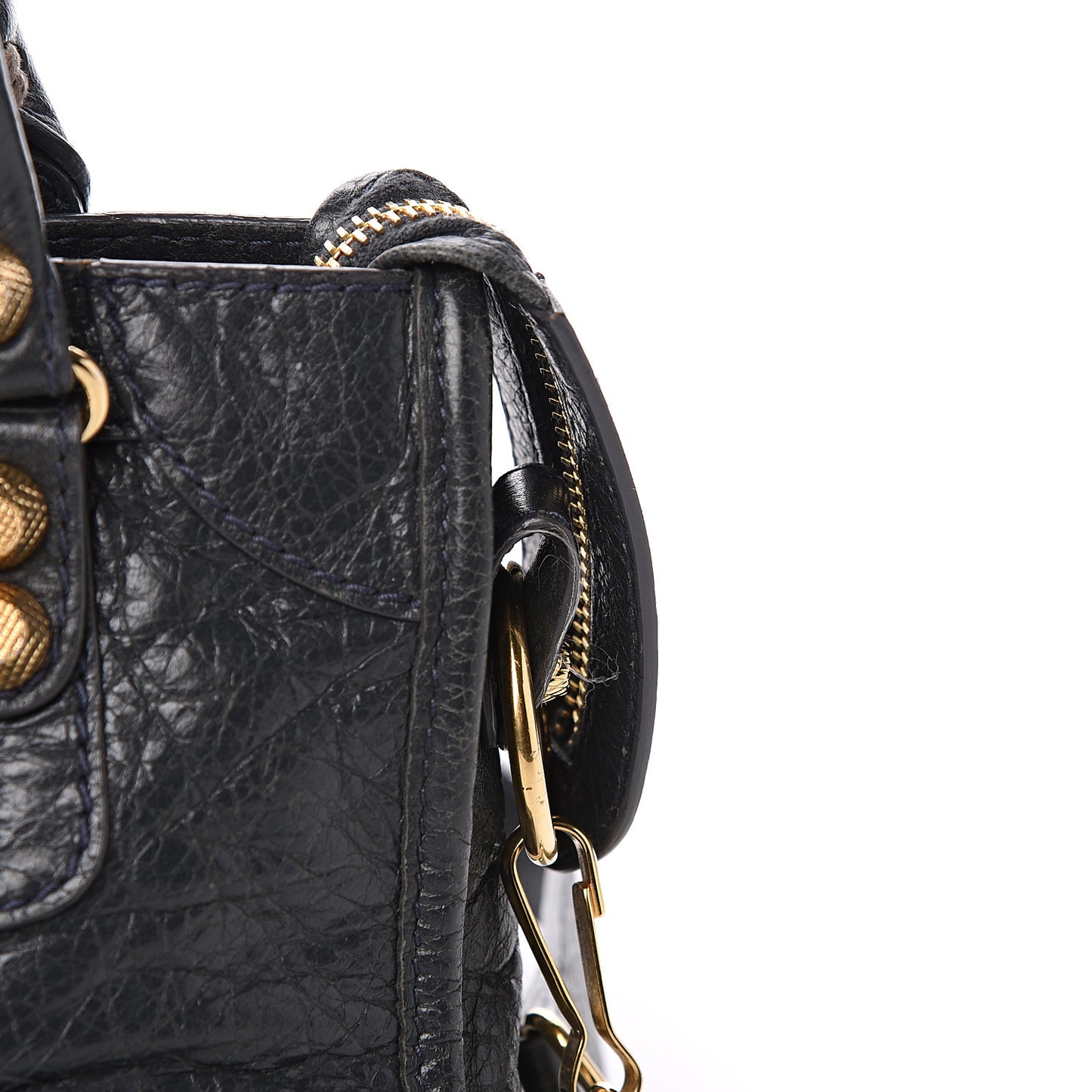 Agneau Giant 12 Gold Hardware Mini City Anthracite