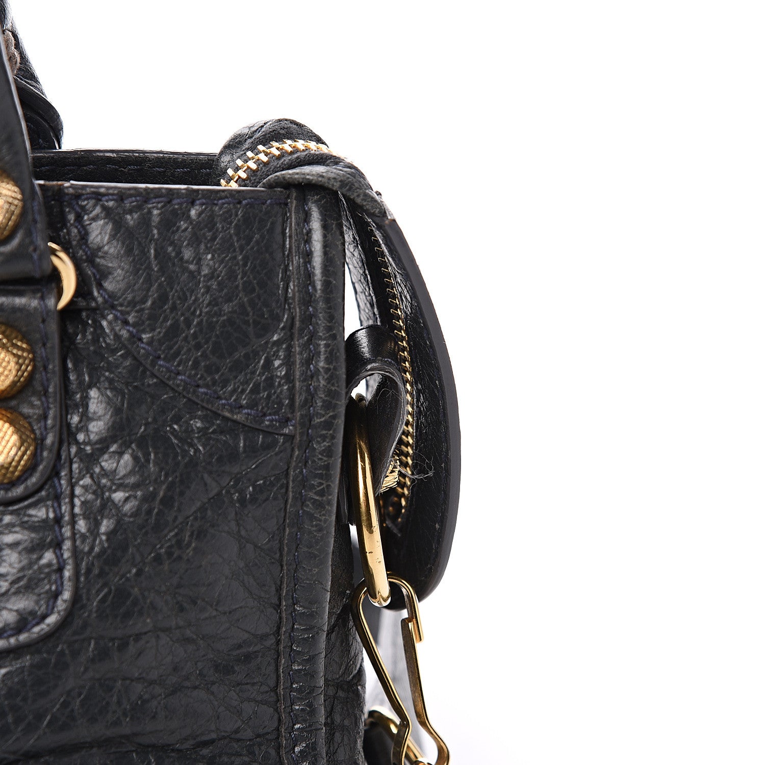 Balenciaga Agneau Giant 12 Gold Hardware Mini City Anthracite 11 of 11