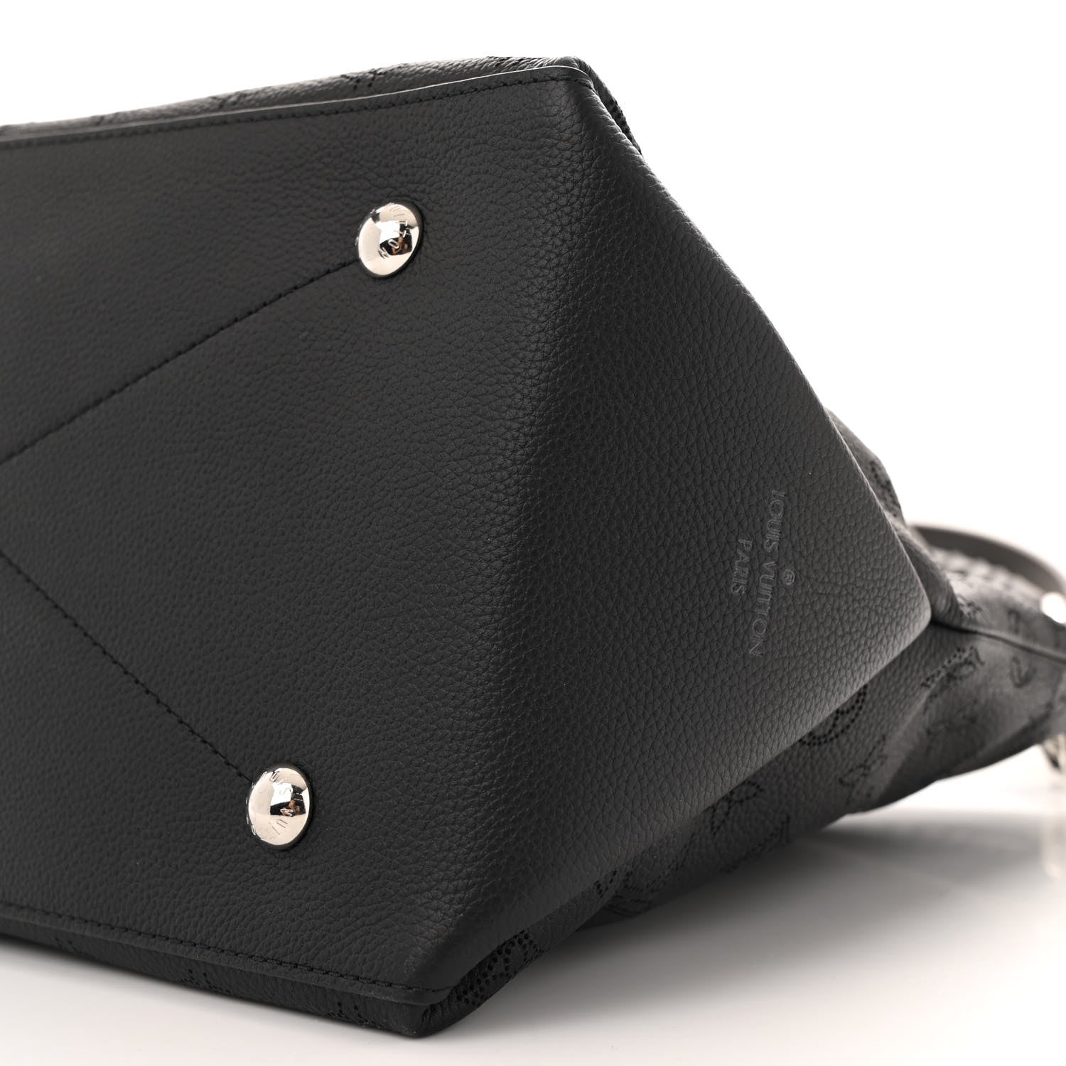 Louis Vuitton Mahina Beaubourg Hobo MM Black 10 of 12