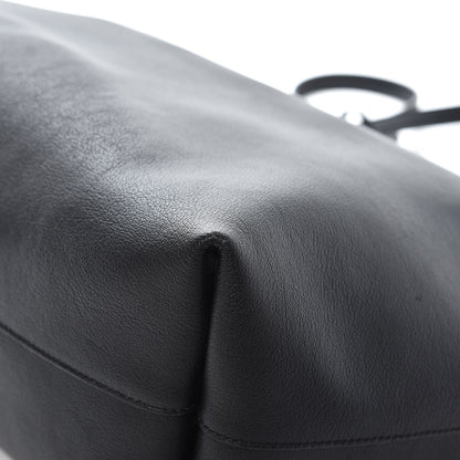 Saint Laurent Calfskin Large Shopping Tote Black 10 of 17