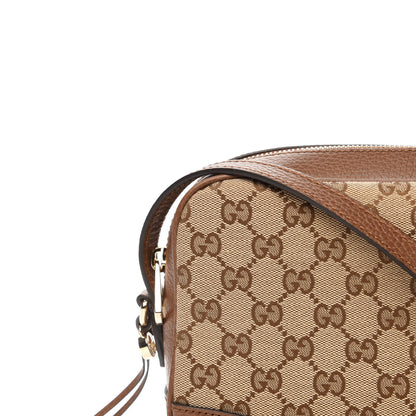 Gucci Monogram Mini Bree Messenger Bag Beige Tabacco 11 of 12