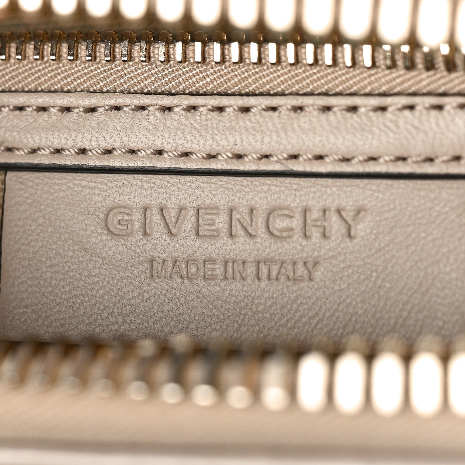 Givenchy Calfskin Crocodile Embossed Mini Antigona Dune 6 of 12