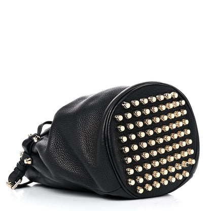 Alexander Wang Pebbled Lambskin Diego Bucket Black Gold Hardware 4 of 10