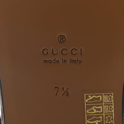 Gucci Canvas GG Monogram Mens Criss Cross Slide Sandals 7.5 Sahara Rubino Chardonnay 8 of 8
