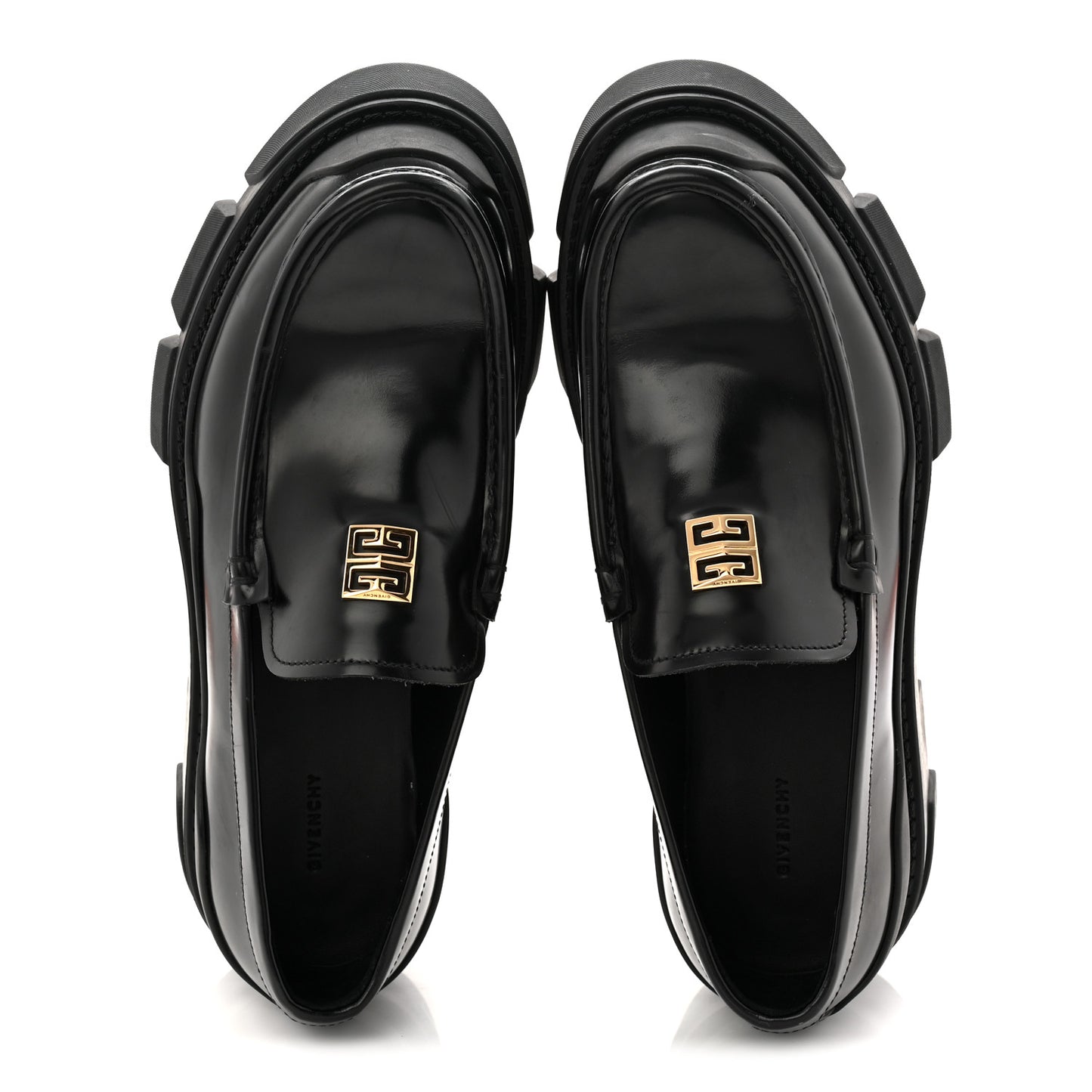 Calfskin Terra Moccassins 37.5 Black