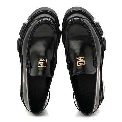 Givenchy Calfskin Terra Moccassins 37.5 Black 2 of 11