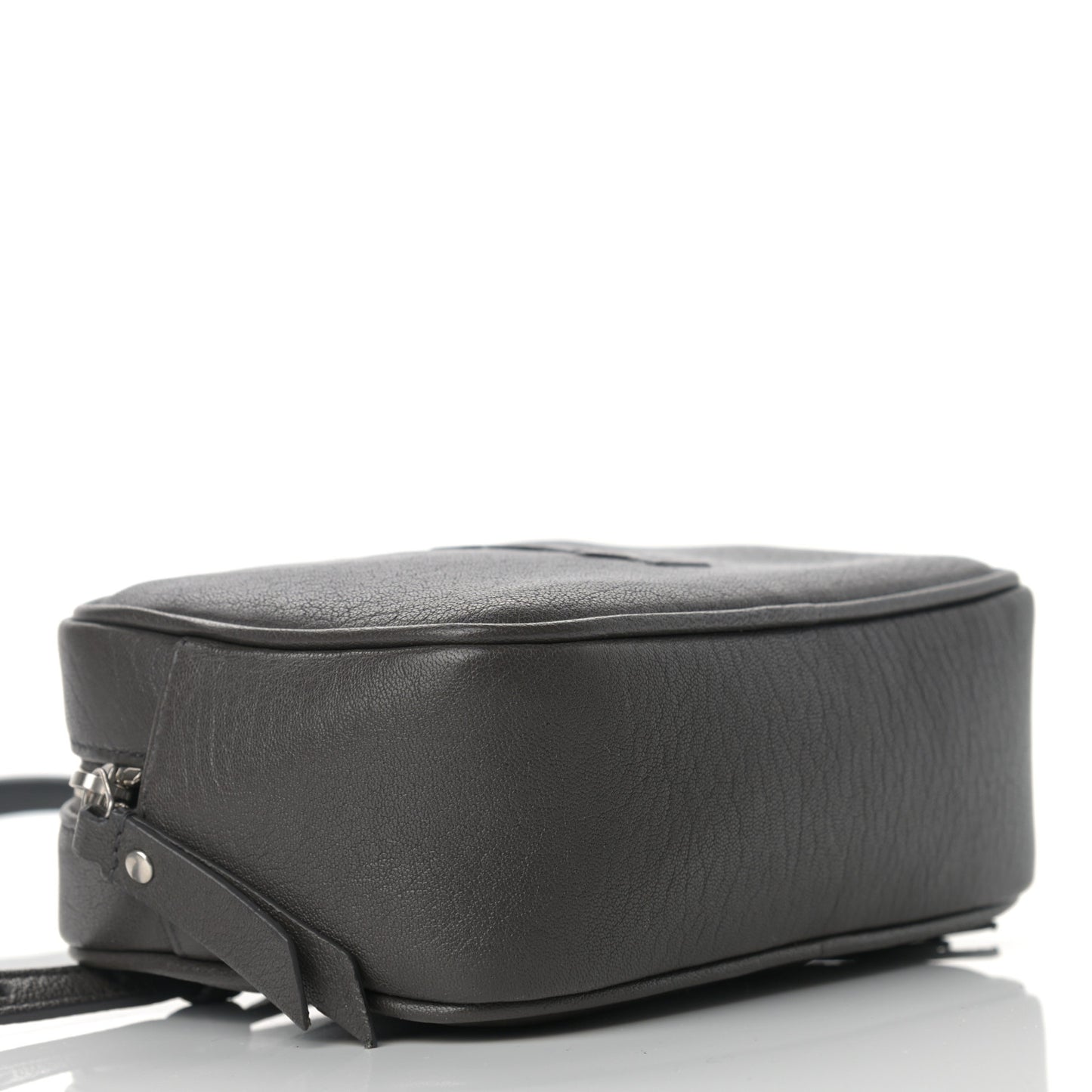 Lambskin Monogram Lou Belt Bag Asphalt