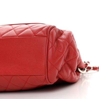 Chanel Caviar Quilted Timeless Accordion Flap Red 9 of 10