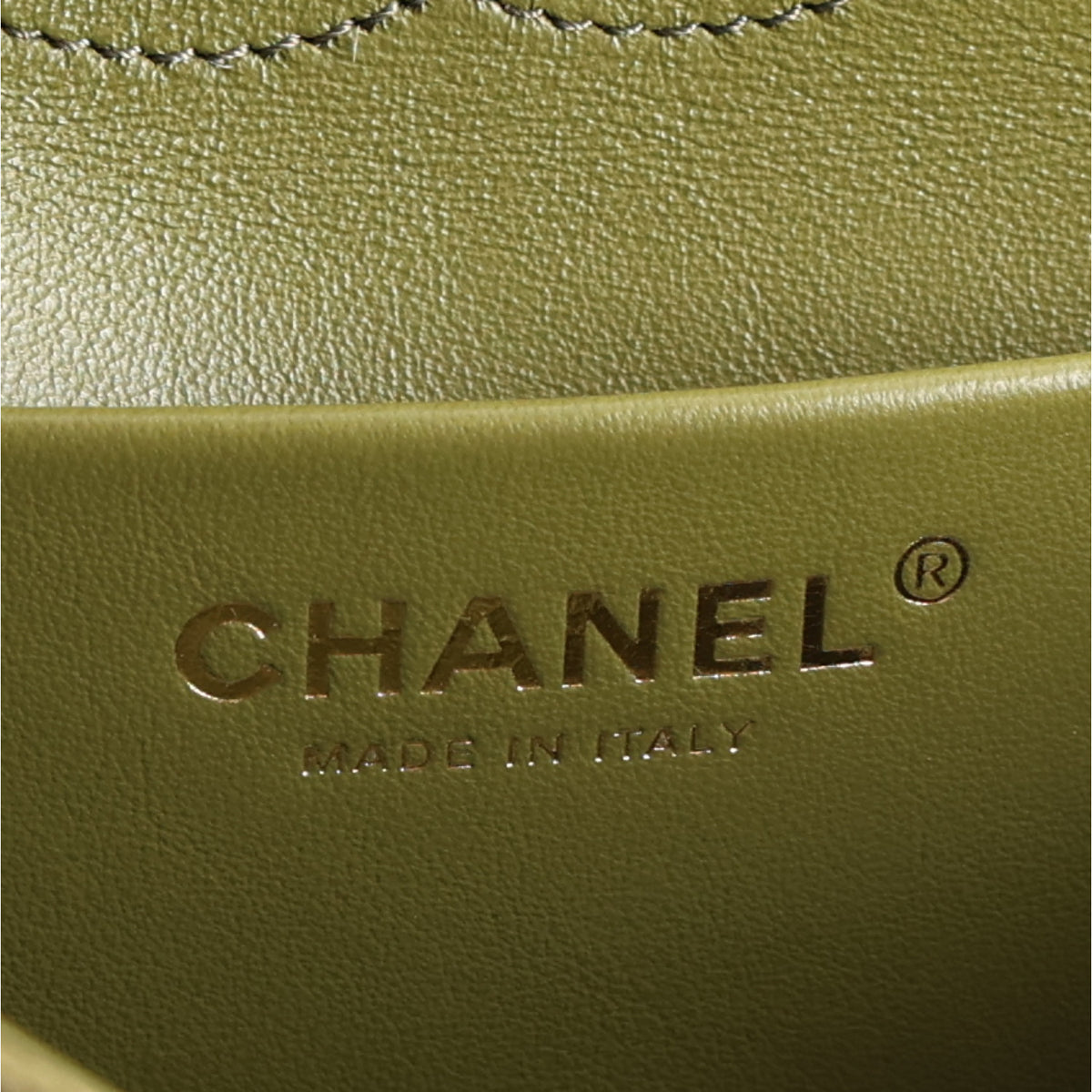 Suede Calfskin Mini Souplissimo Flap Khaki