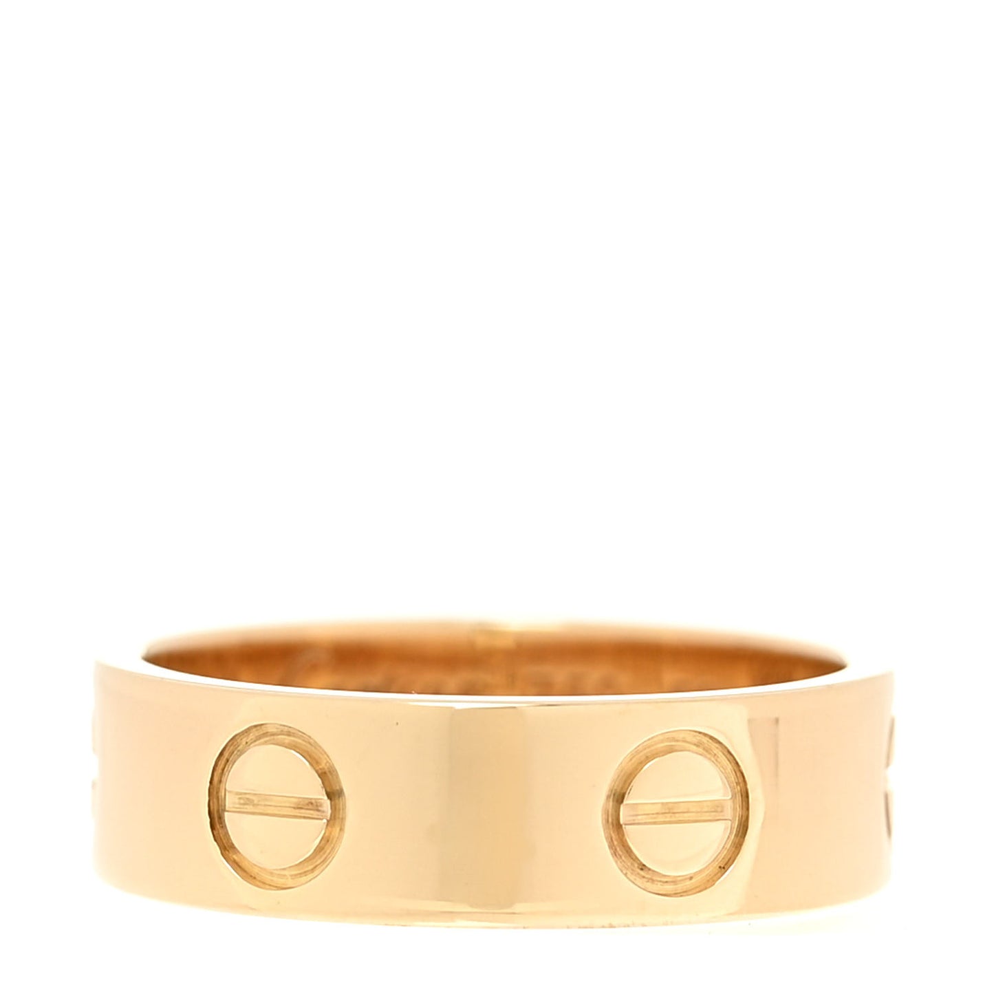 18K Yellow Gold 5.5mm LOVE Ring 53 6.25