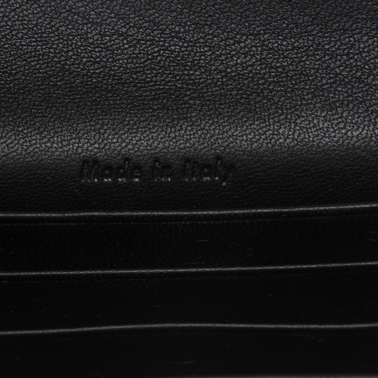 Celine Smooth Calfskin Pocket Card Holder Sea 6 of 6
