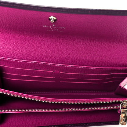 Louis Vuitton Epi Sarah Wallet Cassis 10 of 16
