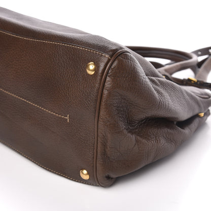 Prada Cervo Shopping Tote Bruciato 9 of 10