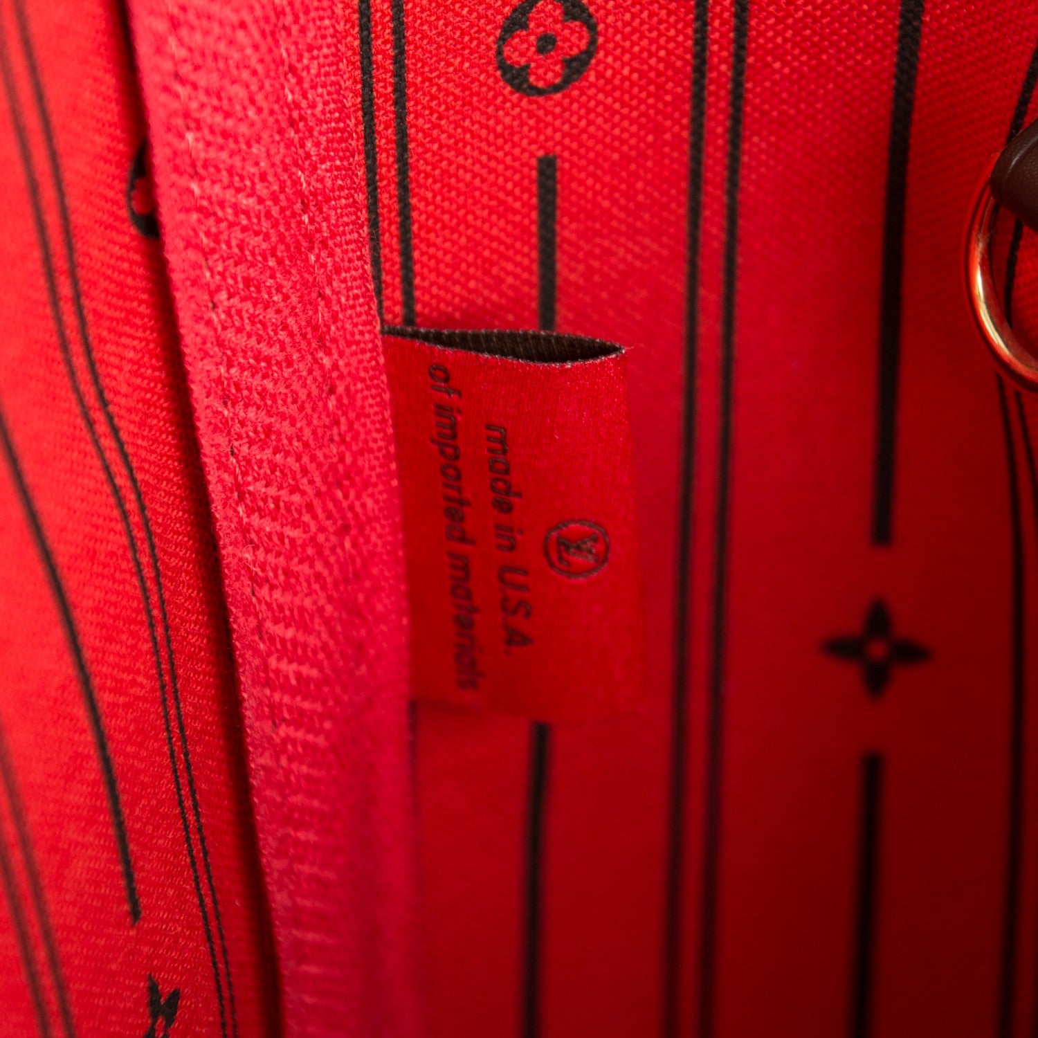 Louis Vuitton Damier Ebene Neverfull MM 7 of 8