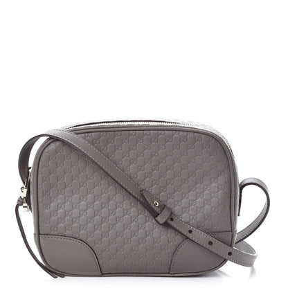 Gucci Microguccissima Mini Bree Messenger Bag Grey 1 of 8