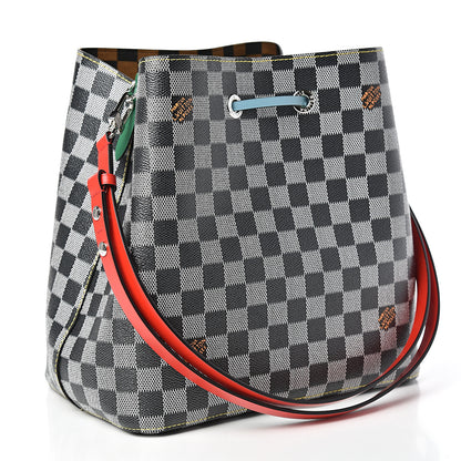 Louis Vuitton Damier Neonoe Black White 3 of 10