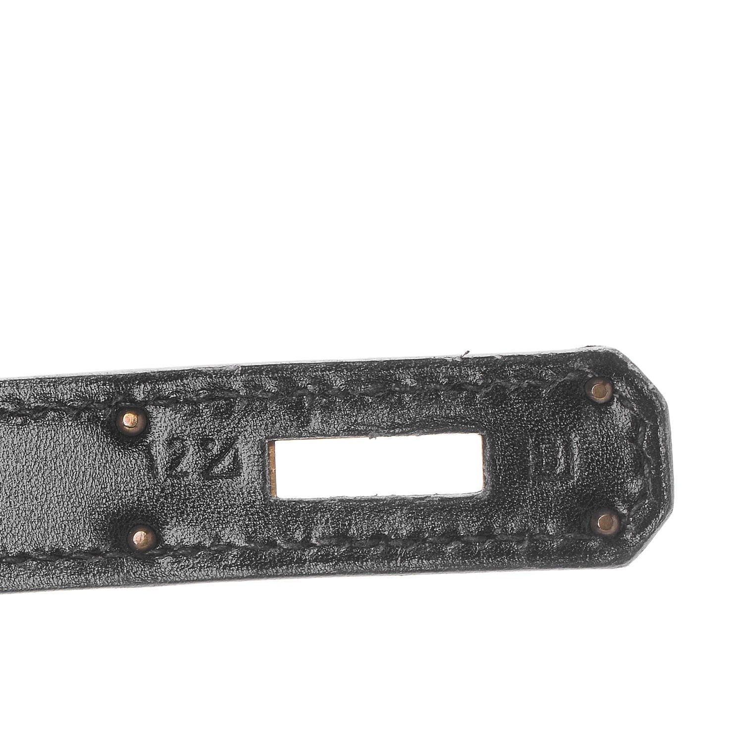 Hermes Box Kelly Retourne 32 Black 16 of 30
