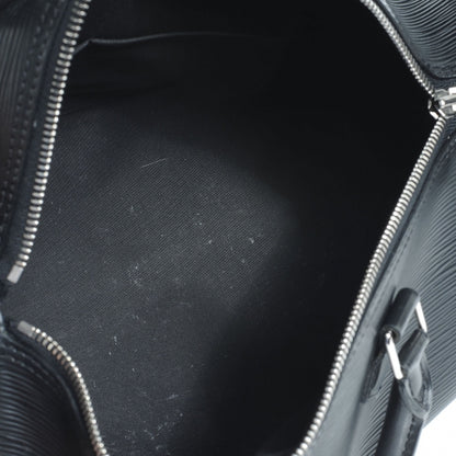 Louis Vuitton Epi Speedy 30 Black 6 of 10