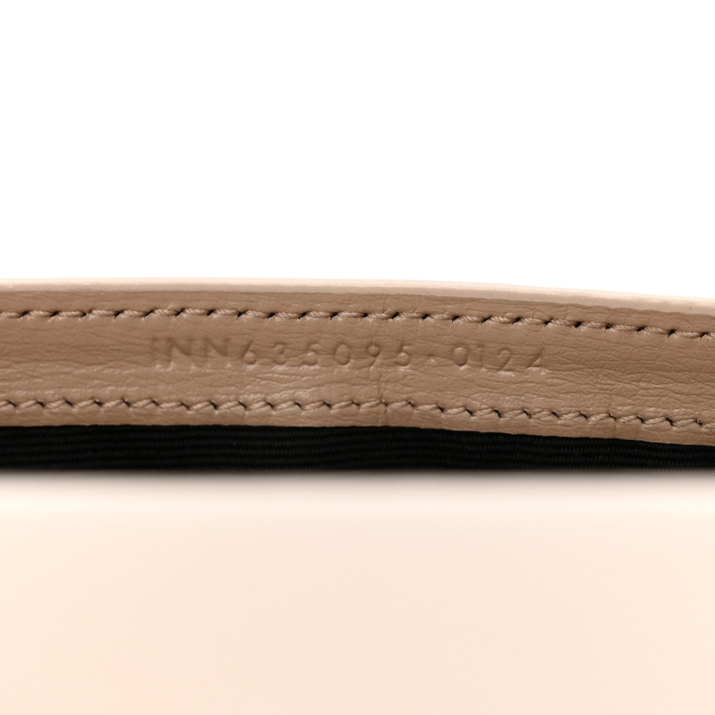 Smooth Calfskin Monogram Phone Holder Crossbody Dark Beige