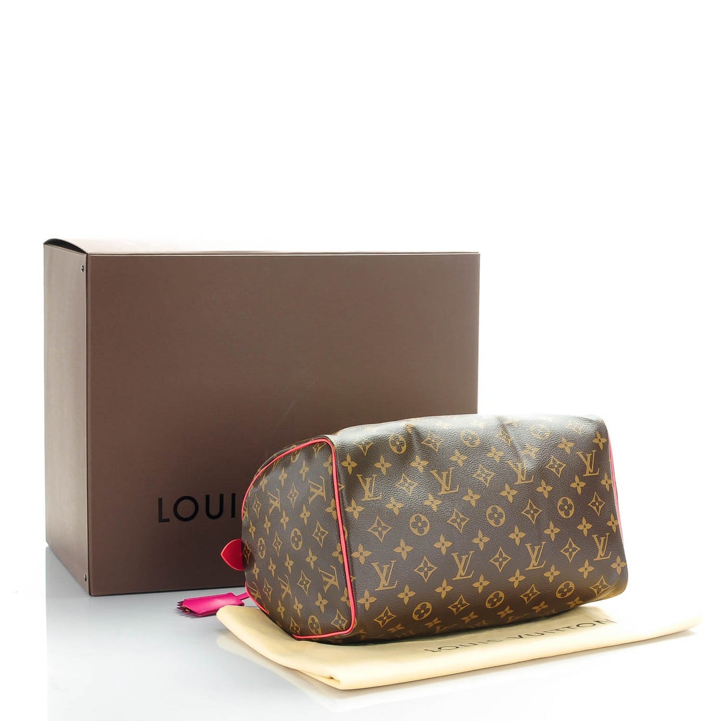 Monogram Totem Speedy 30 Flamingo