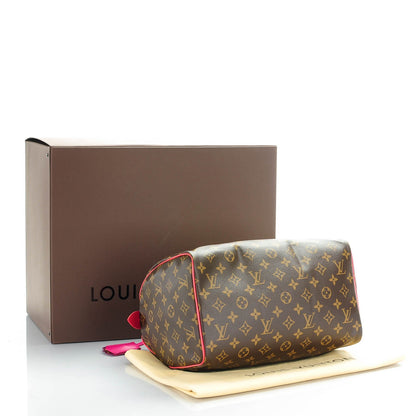 Louis Vuitton Monogram Totem Speedy 30 Flamingo 4 of 7