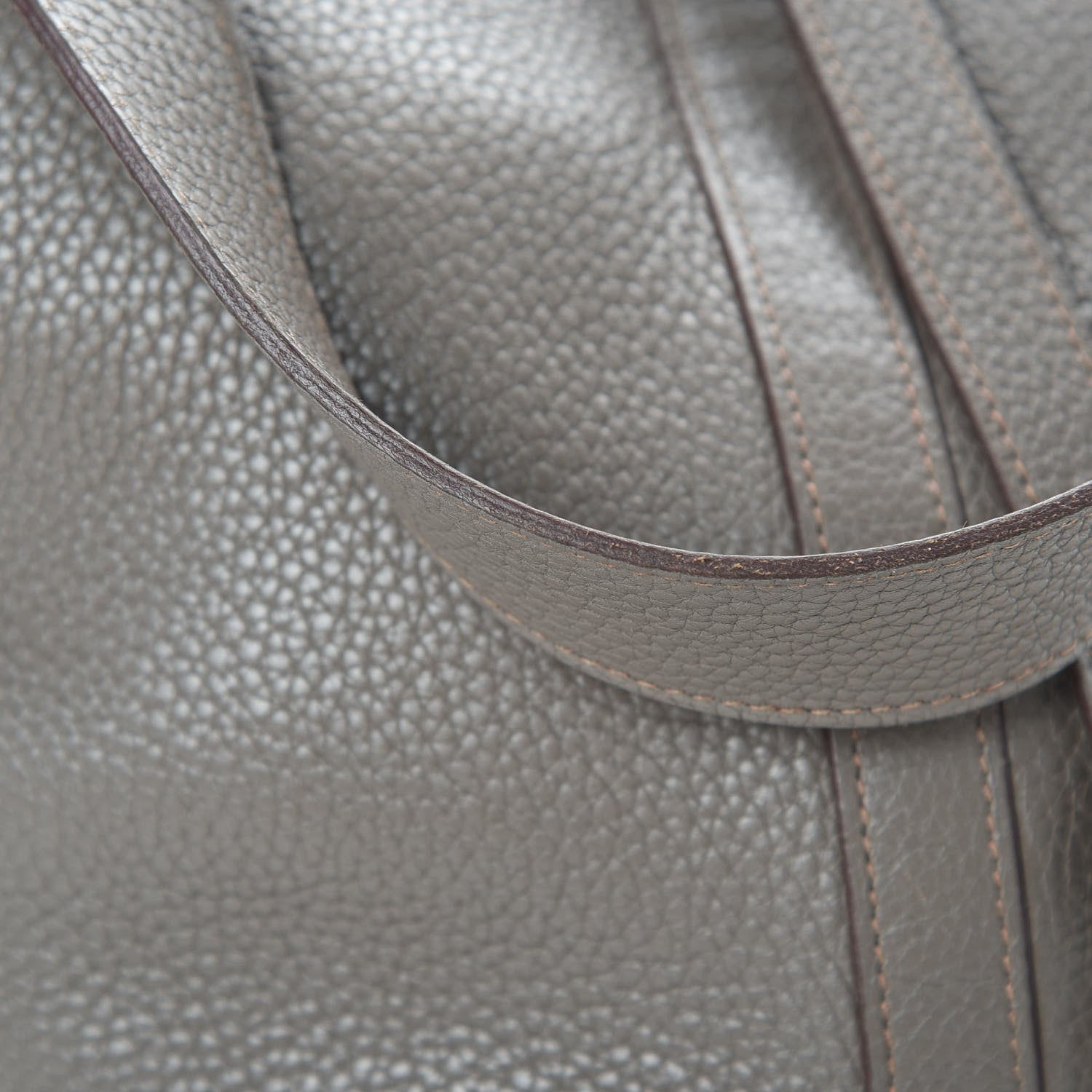 Hermes Taurillon Clemence Picotin Lock 26 GM Etain 14 of 15